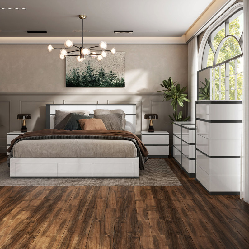 Arakawa Piece Bedroom Set, King