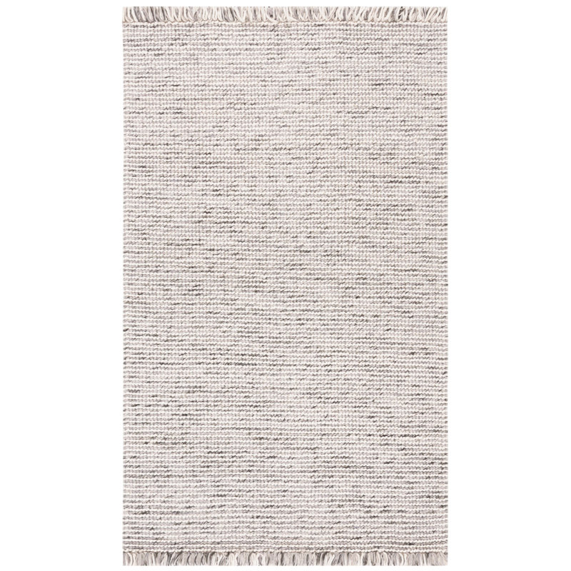 Tapis gris / noir Kava 902, Rectangle 4 pi x 6 pi