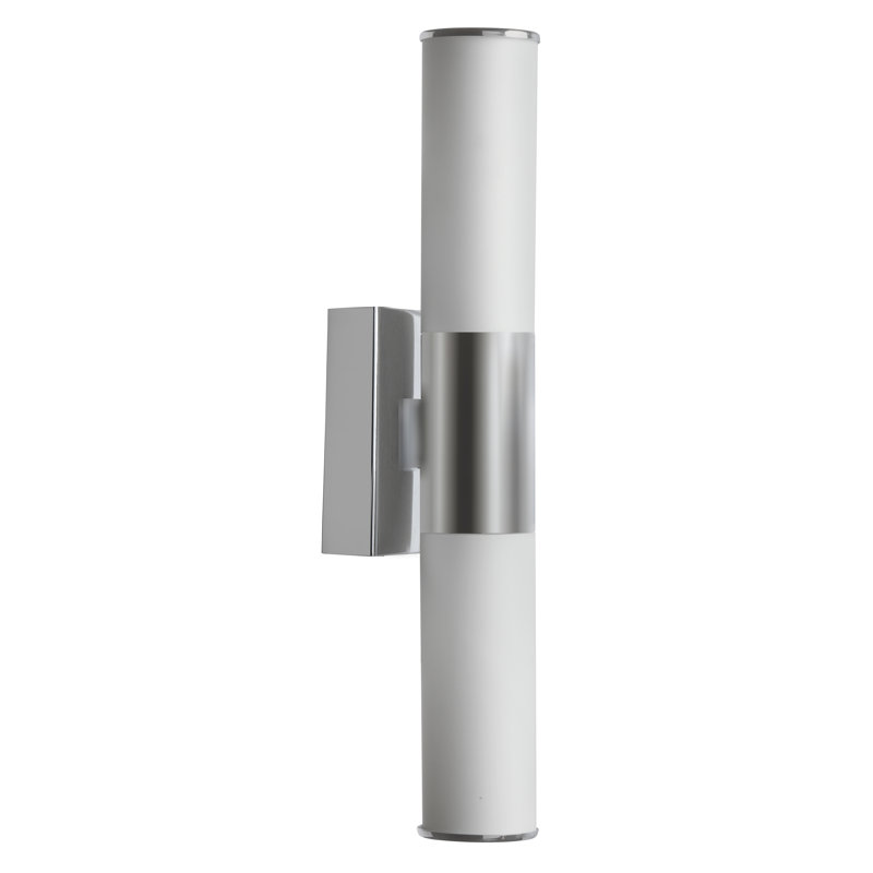 2 Light LED Wall Sconce - Brushed Nickel Finish