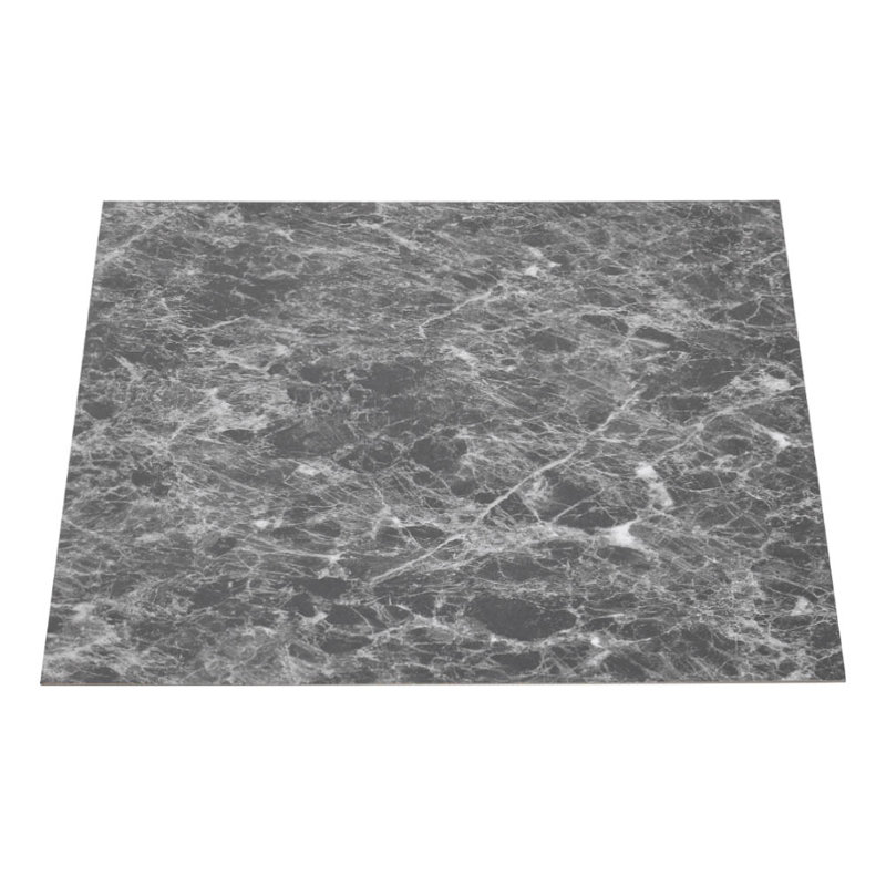 Bilel Peel and Stick 45.72cm x 45.72cm PVC Singular Tile in Black