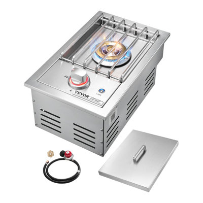 Brûleur latéral simple pour le propane et le gaz naturel 17 000 BTU