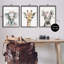 «Pink Rose Jungle Animals», ensemble de 3 giclées par LSR Design Studio-1312570433-1312570434
