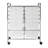 12 Drawer Storage Drawer with Locking Wheels