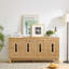 Buffet 60,7 po, ajouré sculpté pour salon - standard-129911811-129911812-129911815