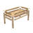 24 In. W X 48 In. L X 31 In. H Original Cedar Elevated Garden Bed