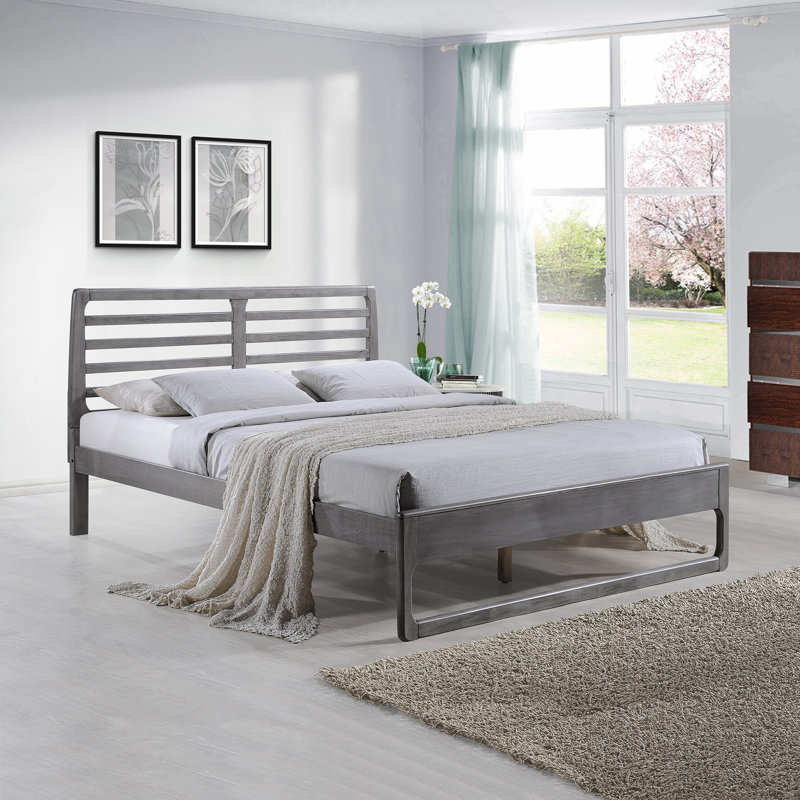 GRAND LIT CONTEMPORAIN, Gris