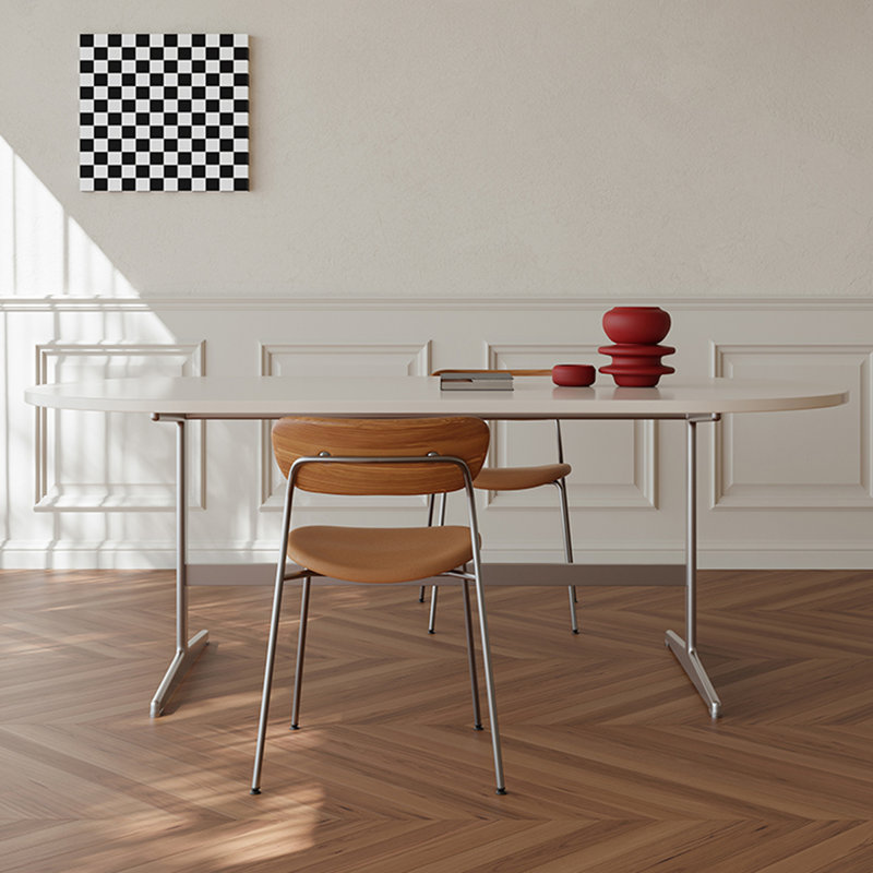 Table de salle à manger Narvin, H 29,52 po x L 70,86 po x l 35,43 po