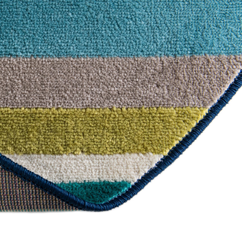 Analiese Striped Indoor Rug, Square 10'