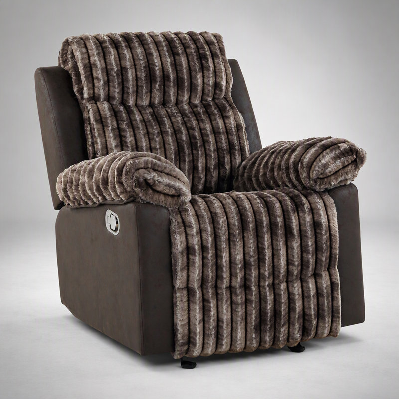 Fauteuil inclinable Bruni Brun