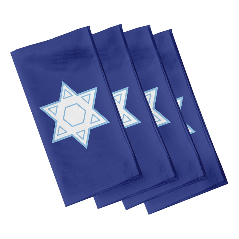 Labbhi Star Napkins, Blue