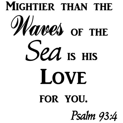 Text & Numbers Wall Decal