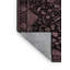 Tapis noir Tabriz lavable à la machine-1837982905