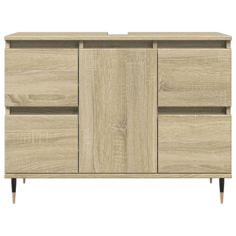 Semiyah Iron Freestanding Bathroom Cabinet