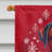 Double Sided 40'' H x 28'' W Polyester Christmas House Flag