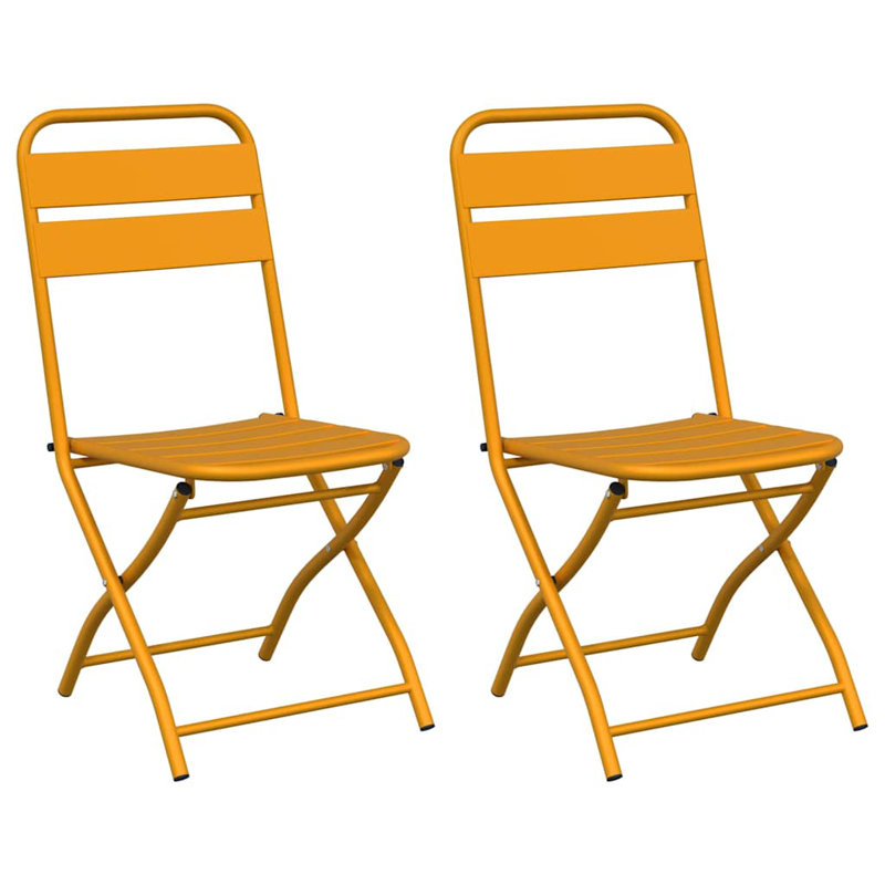 Patio Dining Side Chair, Mustard
