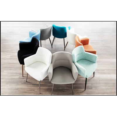 Chaises de salle à manger en lin floqué et tissu rayonne, pieds incurvés en bois massif, ensemble de 2, confortables et élégantes pour salles à manger modernes.