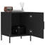 Naidu 40cm W Iron Bedside Table-961057884