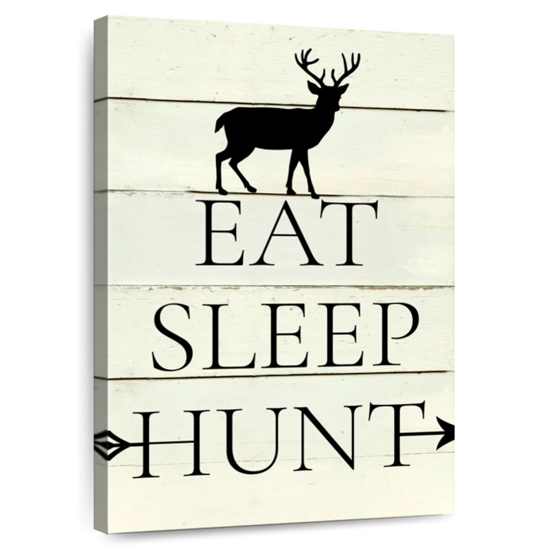 Senne Eat Sleep Hunt, 39" H x 26" W