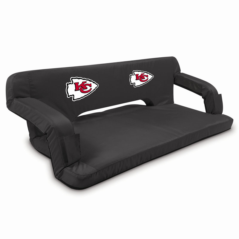 NFL Reflex Travel Couch, Black, Kansas City Chiefs