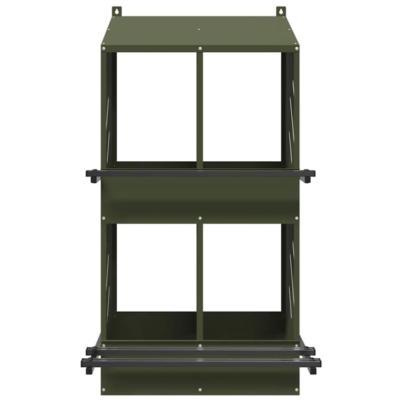 Chicken Coop, Olive Green