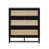 Black/Rattan selected
