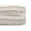 Aurelle Coastal PE Wicker Outdoor Daybed With Water-Repellent Cushions And 4 Pillows