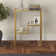 Lovett 22'' Glass Top Console Table