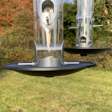 Fedna Metal Hanging Tube Bird Feeder