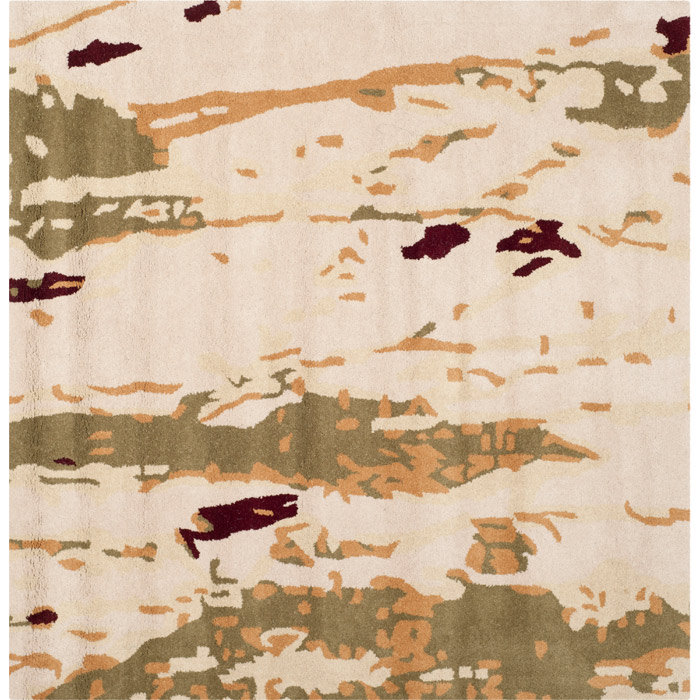 Darryl Abstract Wool Hand Woven Area Rug
