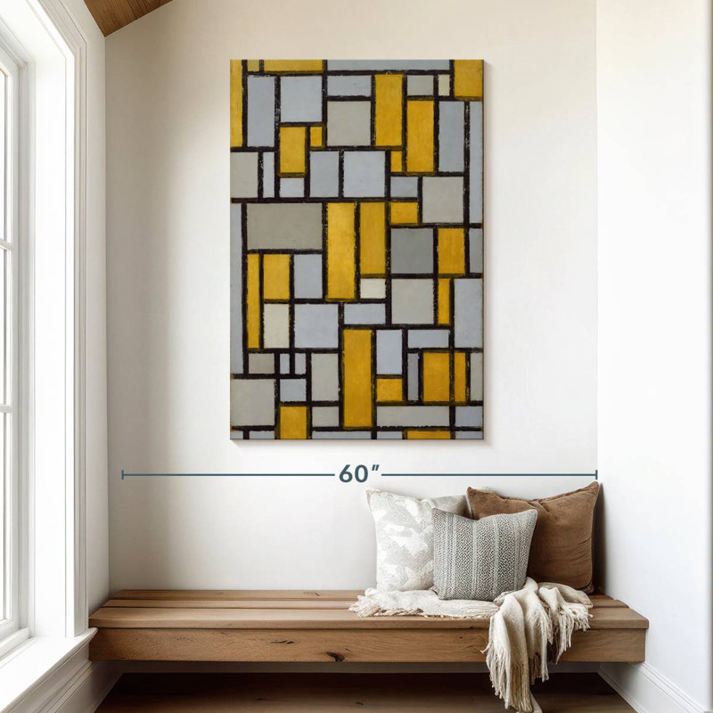 Composition avec grille Avery 1, H 48 po x l 32 po