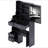 29.2" Small Space Left Drawer Desktop Vanity Table + Cushioned Stool, Extra Large Right Sliding Mirror, Multi Layer High Capacity Storage, Practical Fashionable Dresser, Suitable For Small Space-1025875405