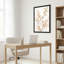 Art sur toile, branches de cerisier rose-1929782233