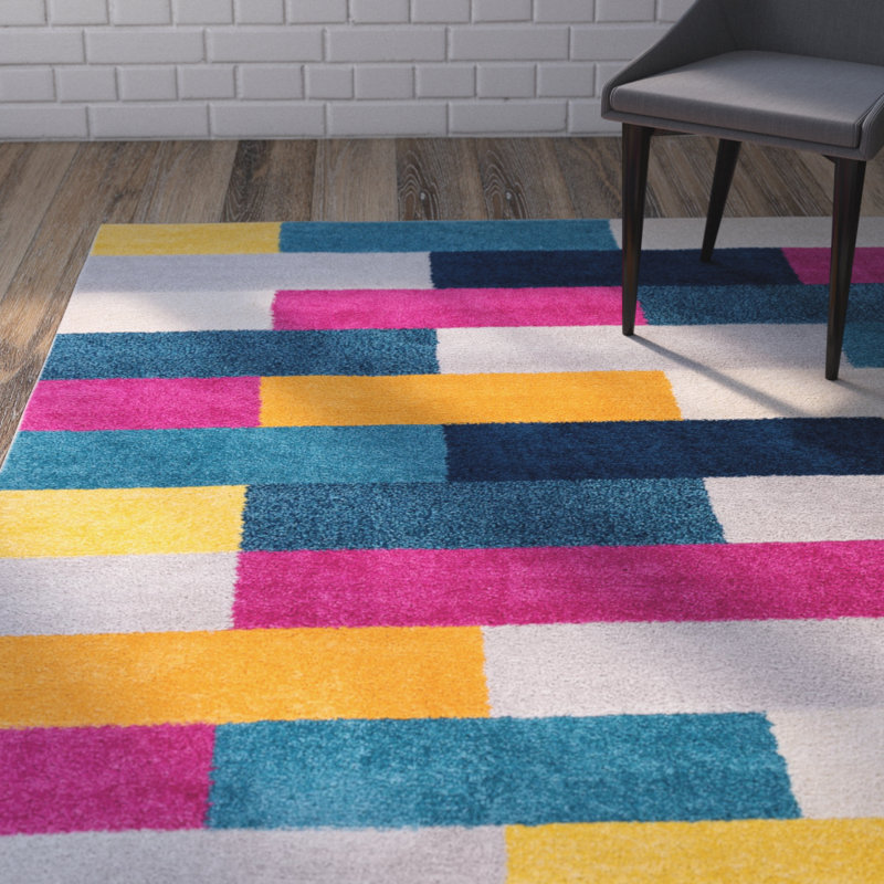 Chagoya Geometric Area Rug, Rectangle 160 x 220cm