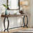 70.87" Console Table - Narrow Entryway Sofa Table with Metal Legs for Hallway, Living Room, Behind Couch