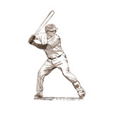 Play Ball VI Painting by David Erickson
