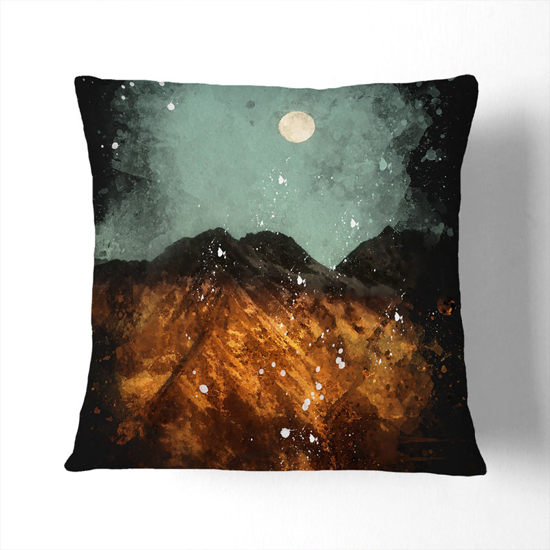 Square Cushion, Stone, 40cm H x 40cm W x 15cm D
