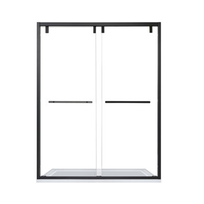 60" W x 76" H Bypass Shower Door