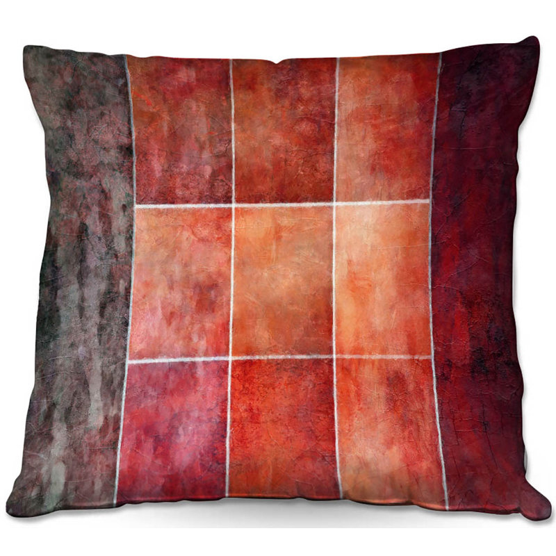 Patchwork Reversible Throw Pillow, 16" x 16"