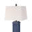 Tabetha Stunning Shutter USB Port Table Lamp with Linen Shade (Set of 2)-1816276604