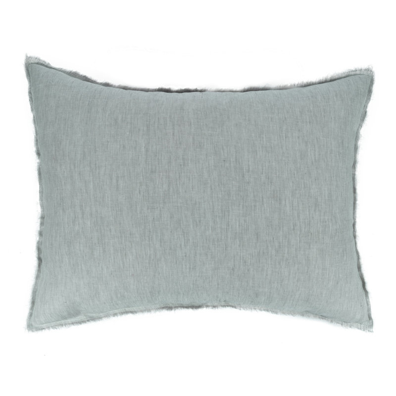 Linen Hand Hooked Sham Set