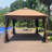 Outdoor 11X 11Ft Pop Up Gazebo Canopy With Removable Zipper Netting,2-Tier Soft Top Event Tent,Suitable For Patio Backyard Garden Camping Area-111086324