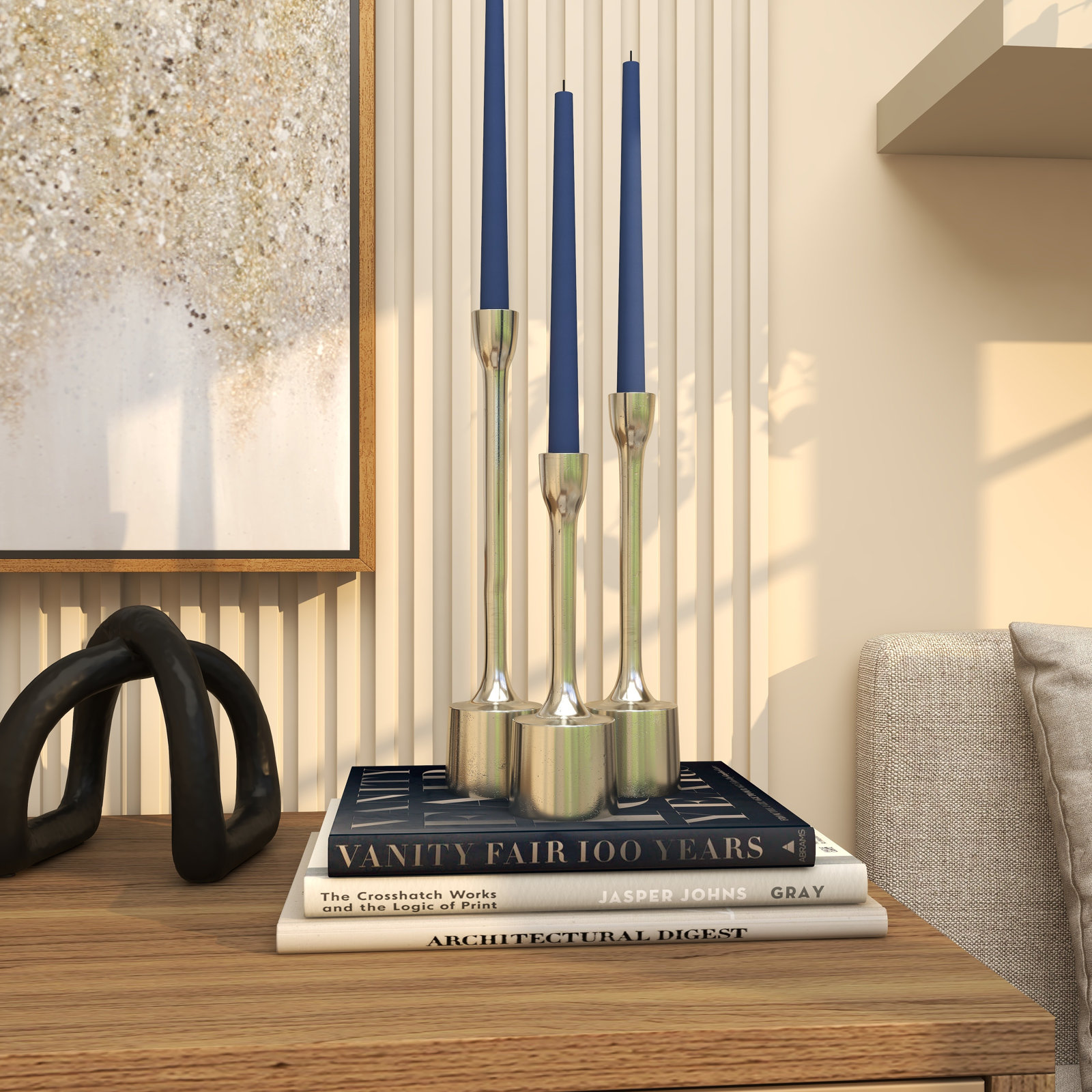 Aluminum Candlestick