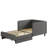Twin Daybed with Headboard, Corner Bed Frame with Bed Rails and Storage Drawers, Solid Support, for Bedroom Guest Room-856662732-866728766