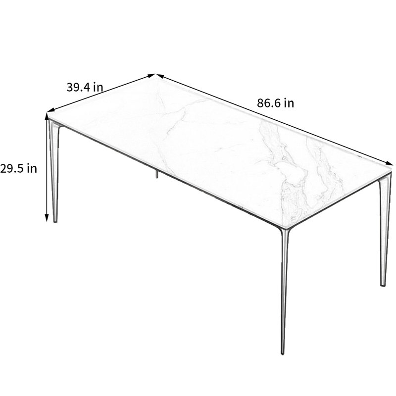 Merten, 29.5"H x 86.6"L x 39.4"W