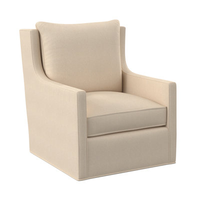 Callum Sunbrella® Boucle Swivel Armchair