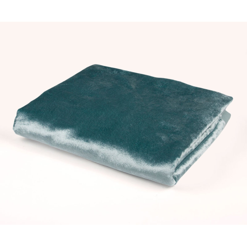 Throw Blanket, Duck Egg Blue