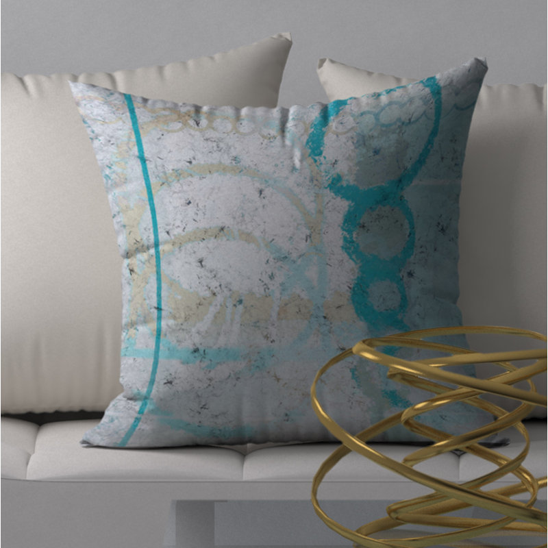 Housse de coussin carrée Fab, 18 po x 18 po