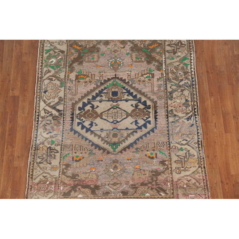 Tapis géométrique rétro 5 x 6