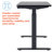 Kaylan RISE 2 Series 48" x 24" Electric Sit-Stand Desk w/ Dual Motors and Drawer-1635766908