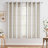 Amadas Linen Semi-Sheer Rod Pocket Curtain Pair-1713754398-1713754386